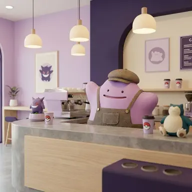 메타몽 카페